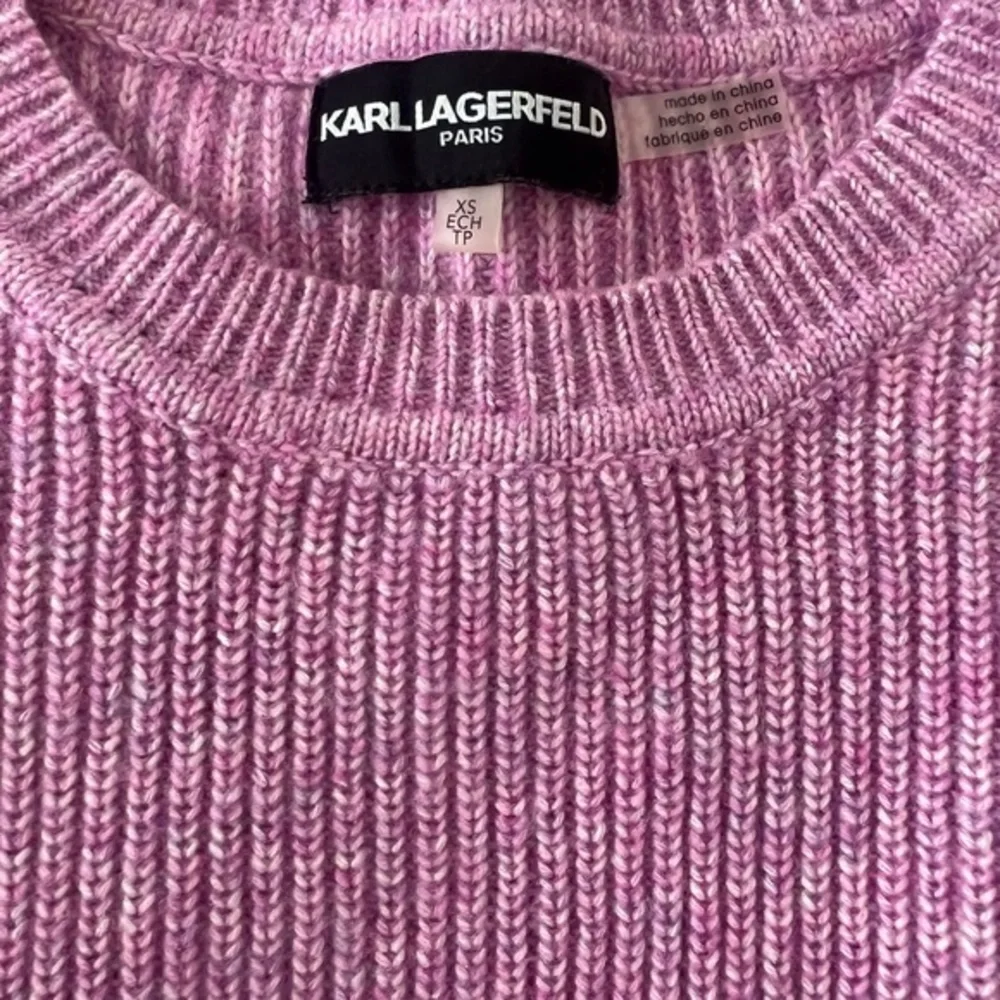 Karl Lagerfeld Paris Sweater for Women - Pink - XS - worn once